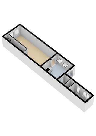 Floorplan - Hertogstraat 10, 2264 TT Leidschendam